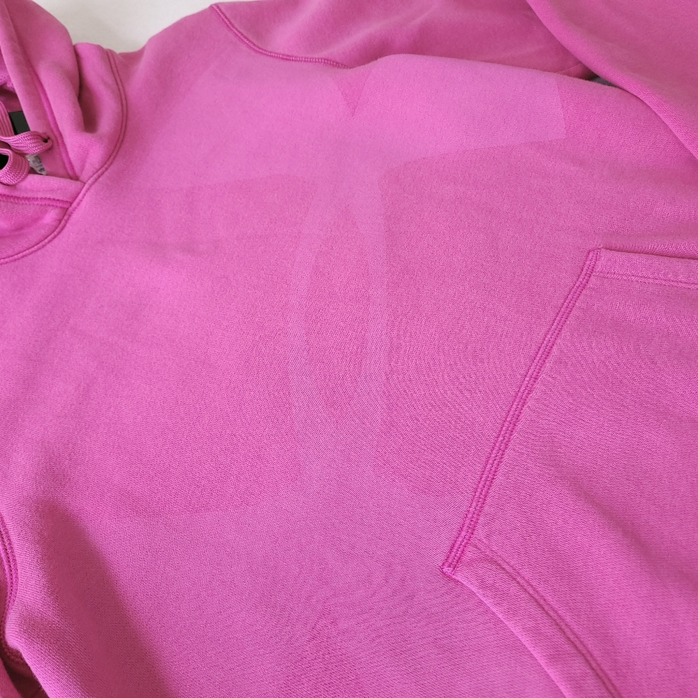 Under Armour (2 Pc) Tonal Logo Hoodie Sweatshirt & Biker Abstract Shorts MEDIUM - Picture 2 of 14